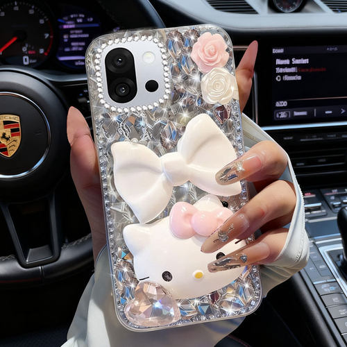 高端奢华镶钻手机壳，不掉钻，不发黄