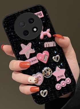 2026新款高级亮片适用OPPOA5Pro手机壳网红A6max小众A1x卡通A95女款K11新品A1 秋冬A9防摔A5plus保护套FindX9