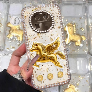 2026马年发财适用OPPOFindX6手机壳本命年10情侣8春节2女款 保护套V30镶钻V50外壳11防摔2高级感NEO7上档次