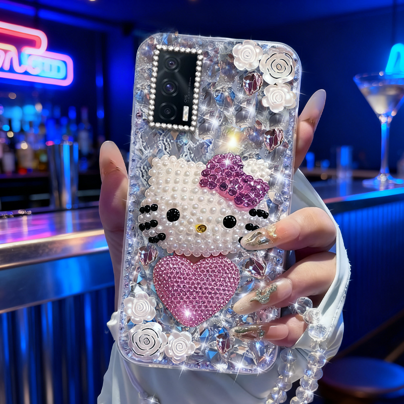 高端奢华镶钻手机壳，不掉钻，不发黄