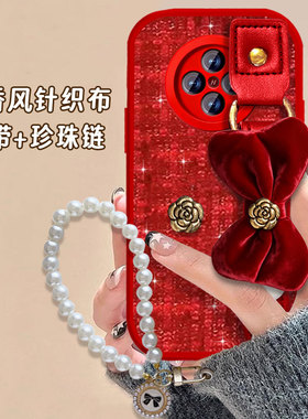 2026马年红色本命年适用OPPOFindX8手机壳防摔5新年款8S腕带5保护套3全包A36结婚A56喜庆Ace春节A55s过年7