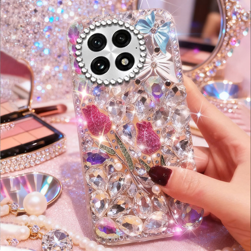 高端奢华镶钻手机壳，不掉钻，不发黄