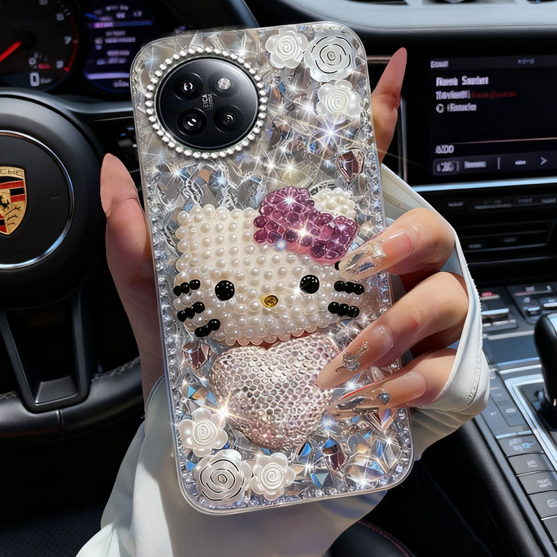 高端奢华镶钻手机壳，不掉钻，不发黄