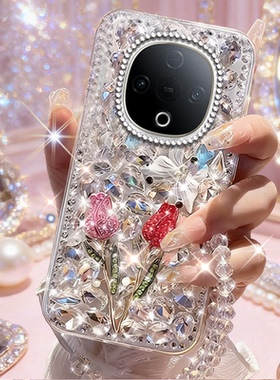 巨好看爆款镶钻适用vivoY300手机壳小众NEX3S防摔X60+/2026年Y200上档次X21S奢华U3新款x27女款Y33s网红T1x