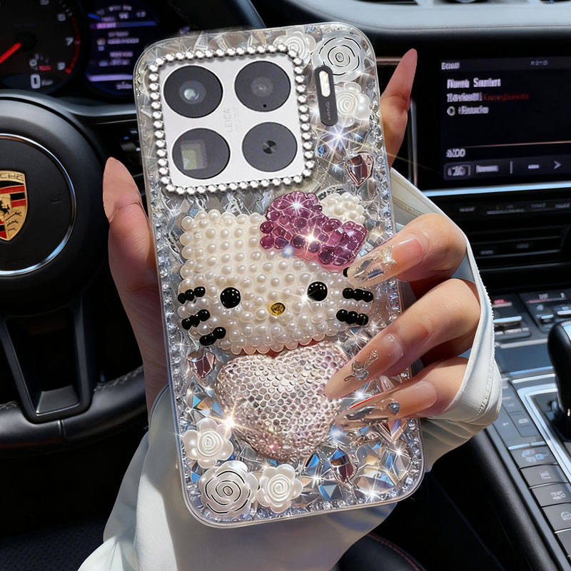 高端奢华镶钻手机壳，不掉钻，不发黄