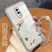 水钻镶钻贝壳纹适用OPPOR17手机壳保护套FindX7/2025年K11防摔A2x高级感R17外壳A2女款K9新款K9网红A92S全包