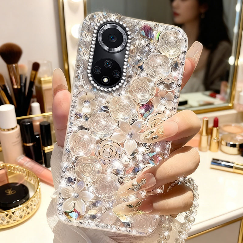 高端奢华镶钻手机壳，不掉钻，不发黄
