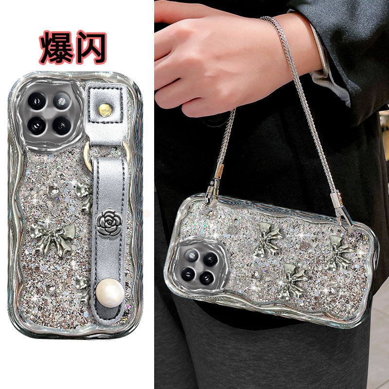 小众高级感奢华手链适用小米Civi4Pro手机壳14ultra女