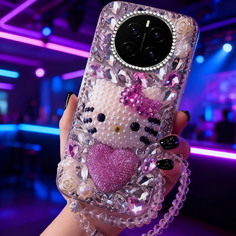 高端奢华镶钻手机壳，不掉钻，不发黄