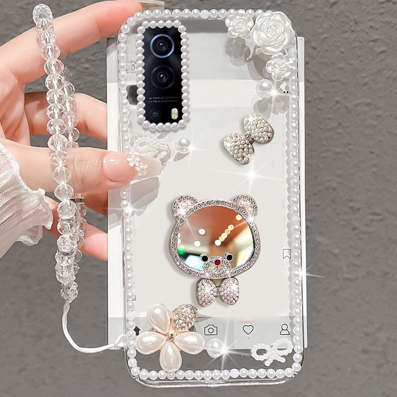 高端奢华镶钻手机壳，不掉钻，不发黄