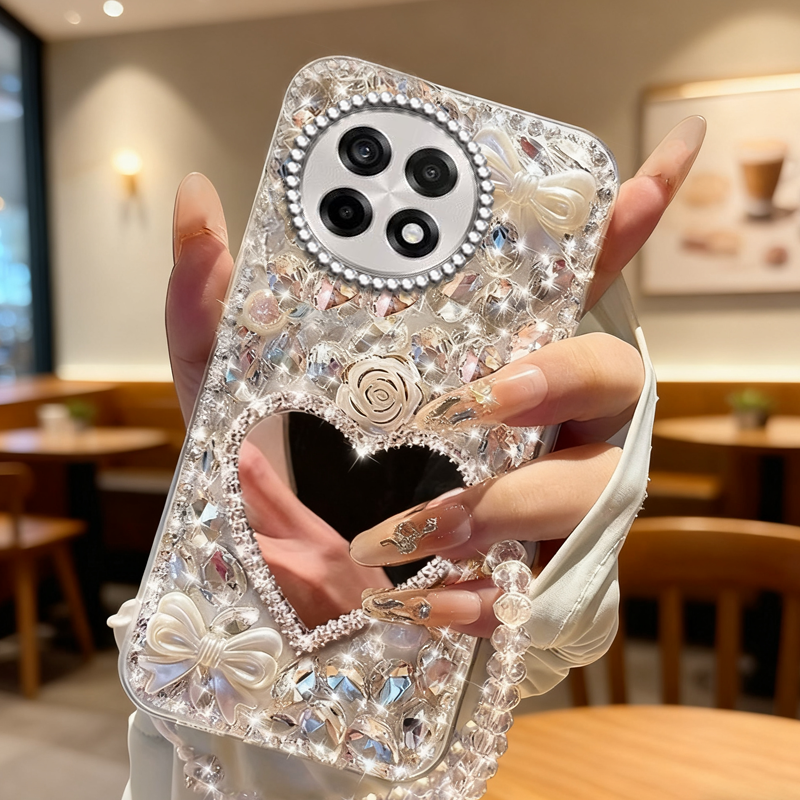 高端奢华镶钻手机壳，不掉钻，不发黄