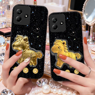 适用Redmi红米Note14手机壳外壳14保护套9女款 情侣10X 保护套15 5G过年9A春节15外壳10X 马年本命年新款