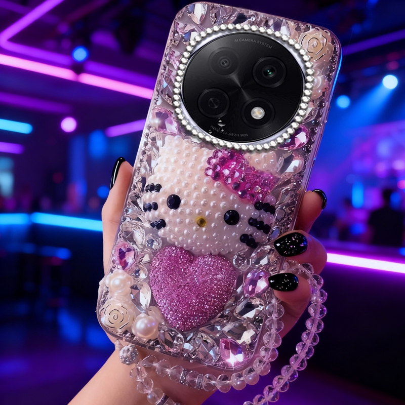 高端奢华镶钻手机壳，不掉钻，不发黄