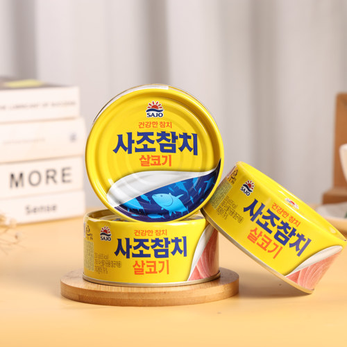 思潮sajo韩国进口金枪鱼罐头大罐