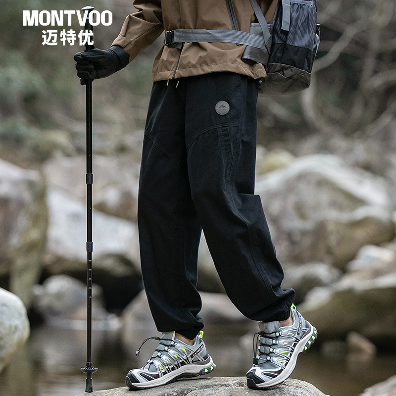 【保暖神裤】加绒束脚工装休闲裤