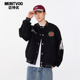 潮牌夹克 春秋季 迈特优美式 重磅解构刺绣棒球服外套男秋冬2026新款