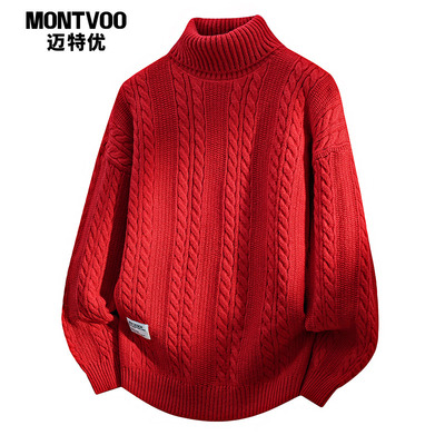 【百穿不腻】高领加厚保暖毛衣