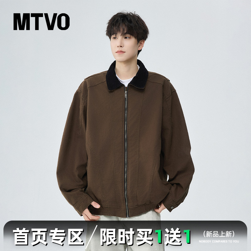 【美式复古】巴恩风纯棉外套男款