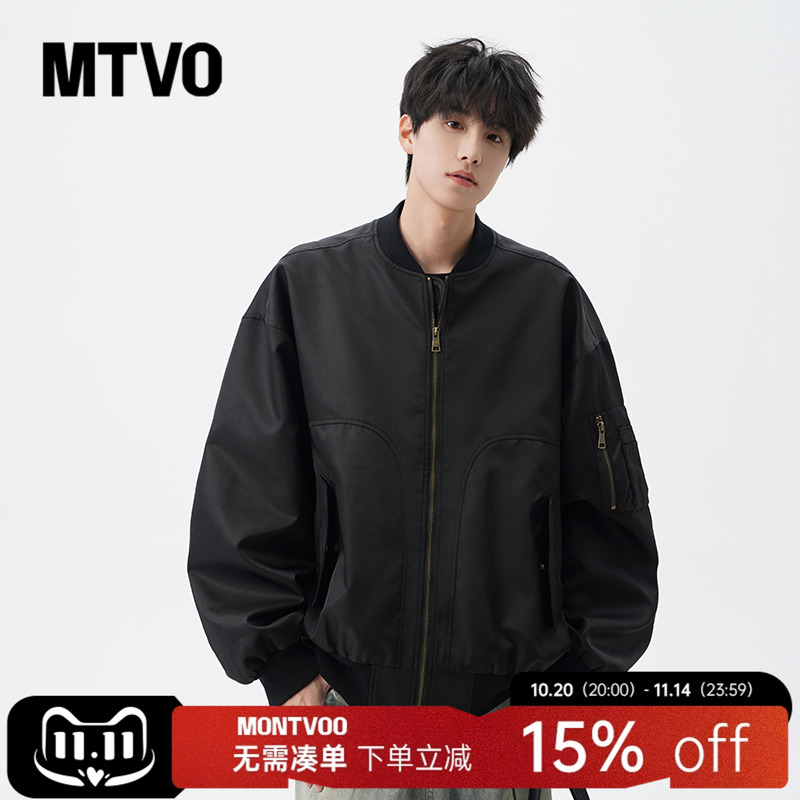 MTVO迈特优美式复古哈灵顿夹克