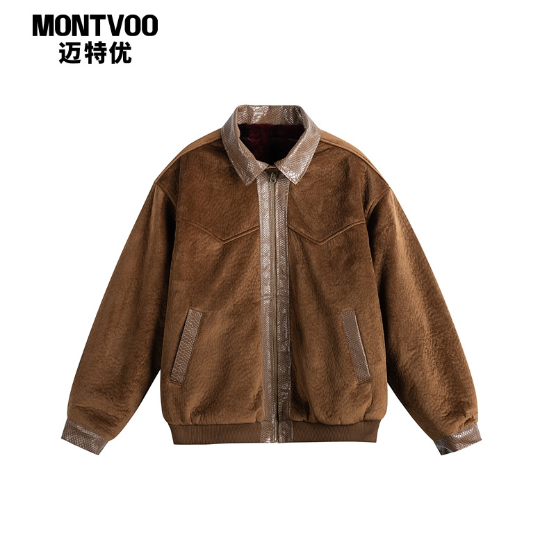 【入冬首选】双面穿加厚外套男