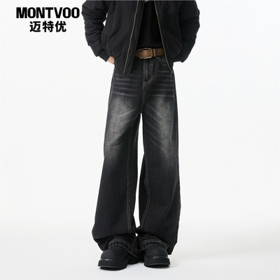 【百搭神裤】美式水洗牛仔裤