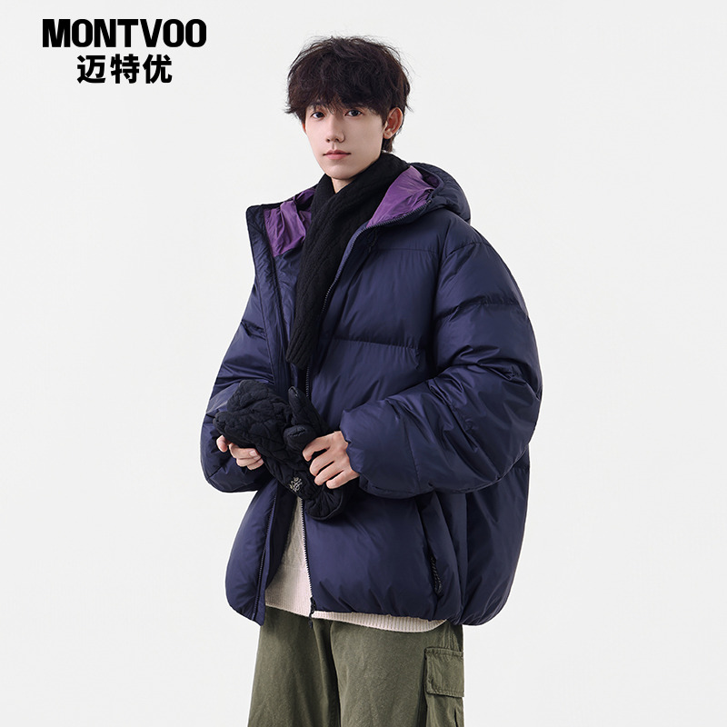 【过冬神器】加厚连帽面包服外套