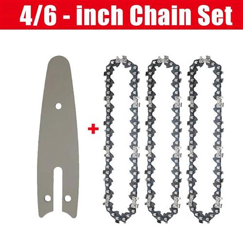4/6Inch Chainsaw for Wood Cutting Wireless i Saw Chain Guid