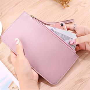 wallet 极简手腕手机包 女式 women for 日韩硬币包 零钱包 小长款