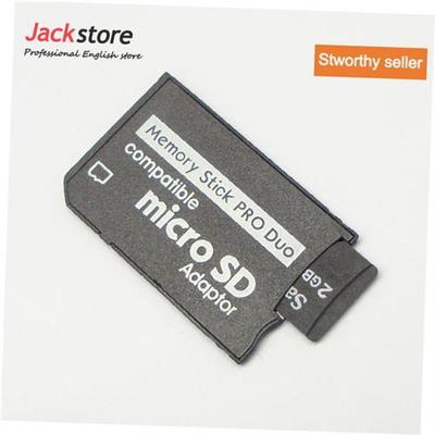 Micro SD SDHC TF to Memory Stick MS Pro Duo PSP Adapter短棒