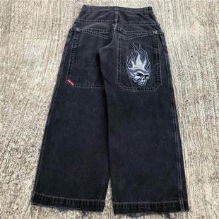 Y2k Hip Print JNCO Vinta Graphic Jeans Cartoon Sreetwear Hop