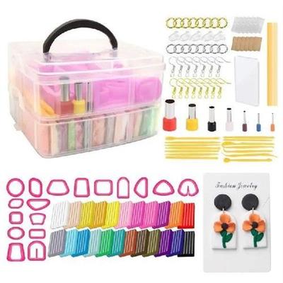 Oven Bake Clay Kit Clay-Oven Baked Modeling Clay Non-Sticky