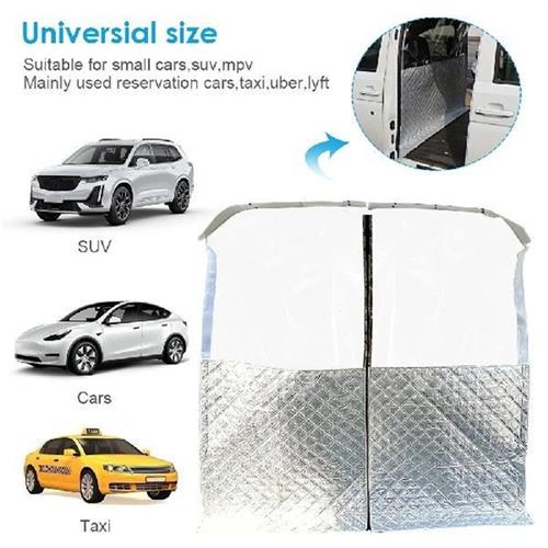 Car Divider Isolation Curtain with Zipper Car Divider Heat