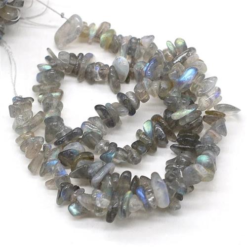 40CM Natural Flash Labradorites Beads Irregular Freeform Chi