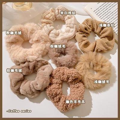 3/5/Pcs Silk Scrunchies Print Leopard Scrunchie Set Elastic