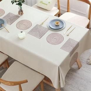 Dining Waterpro Tablecloths cor Cover Table Thick