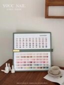 2024春季 新品 网红裸色果冻冰茶色优司60色花雾冰黎指甲油胶美甲店