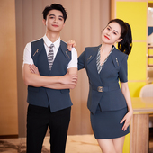 龙丽儿KTV公主气质DJ服夜总会包房服务员套装 酒店商务工作服夜场