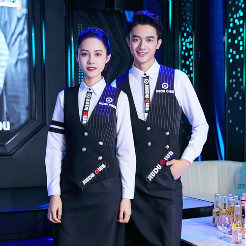 龙丽儿服务员工作服三件套秋冬