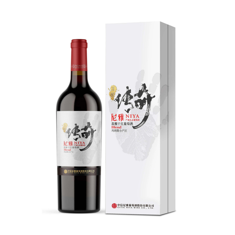 尼雅传奇系列混酿干红 单支盒装 750mlX1盒
