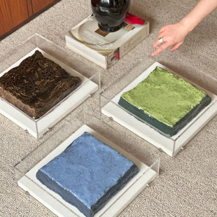 置艺术中古装 置简约小众高级玄关挂画家居装 亚克力装 饰画 凝界