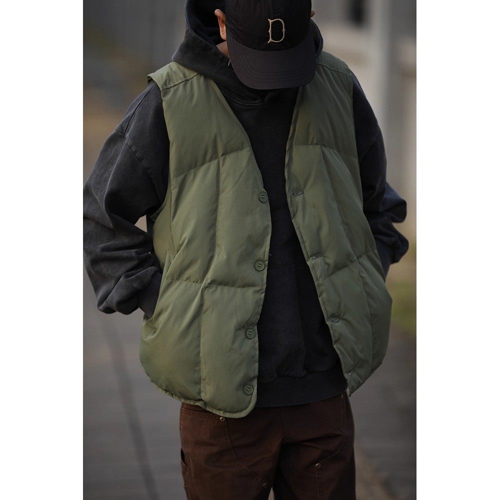 大码秋冬休闲羽绒棉马甲男女外套日系复古内搭加厚保暖无袖棉背心,男装,常规马甲,淘宝优惠券,粉丝福利购,淘宝优惠卷