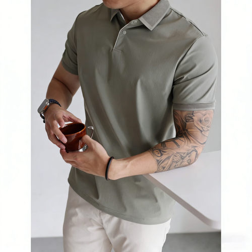 大码7A抑菌冰肌速干POLO衫T恤男