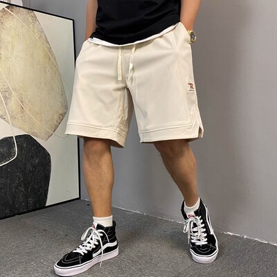 大码夏季美式休闲痞帅运动短裤男