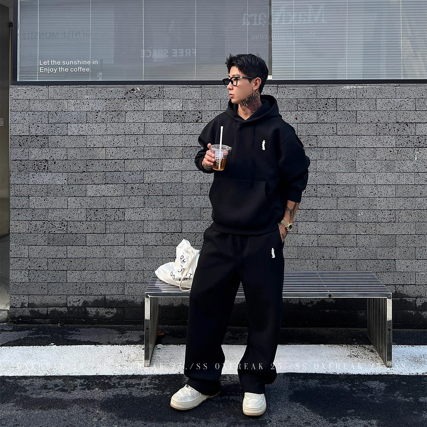 大码300斤美式休闲运动套装男女秋冬加绒时尚连帽卫衣+卫裤两件套,男装,休闲运动套装,淘宝优惠券,粉丝福利购,淘宝优惠卷