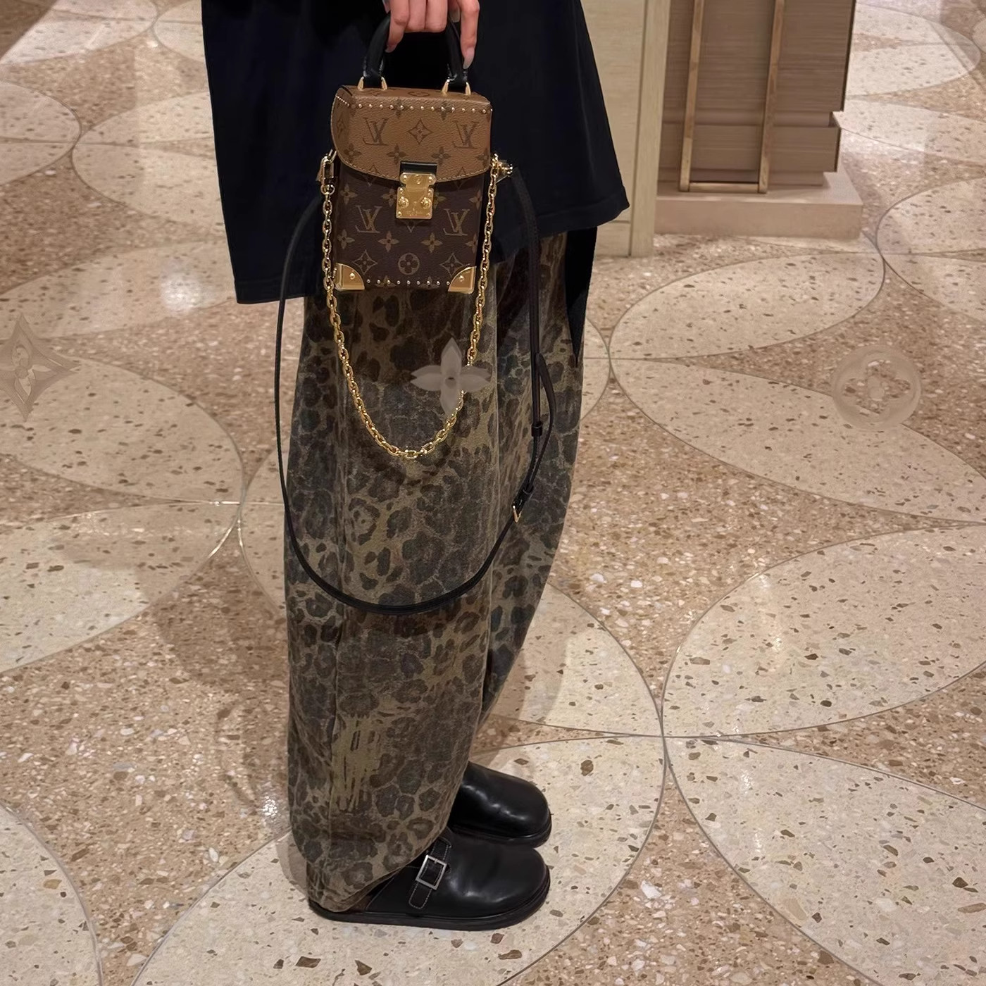 大码300斤美式复古豹纹牛仔裤直筒裤男女时尚休闲阔腿时髦长裤潮,男装,牛仔裤,淘宝优惠券,粉丝福利购,淘宝优惠卷