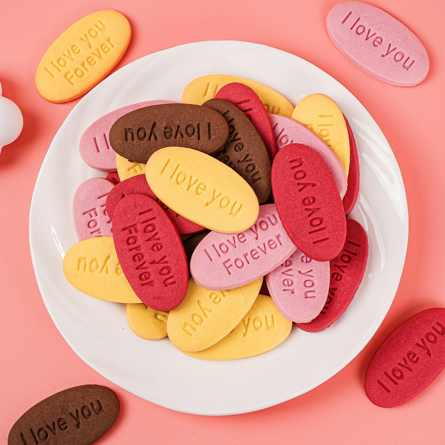 我爱你饼干蛋糕装饰摆件情人节礼物情侣告白订婚结婚甜品烘焙插件,零食/坚果/特产,酥性饼干,淘宝优惠券,粉丝福利购,淘宝优惠卷