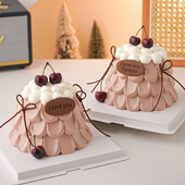 2.14情人节情侣表白蛋糕装 Forever节日派对饼干插件 you 饰I love