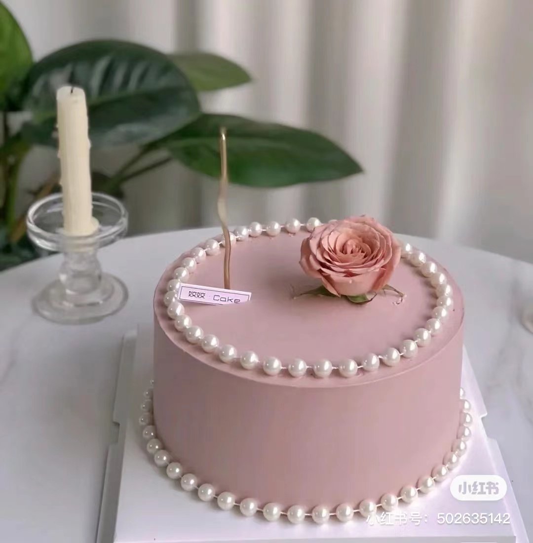 情人节蛋糕装饰仿真玫瑰花摆件珍珠链子围边情侣表白告白蜡烛插件,节庆用品/礼品,节日装扮用品,淘宝优惠券,粉丝福利购,淘宝优惠卷