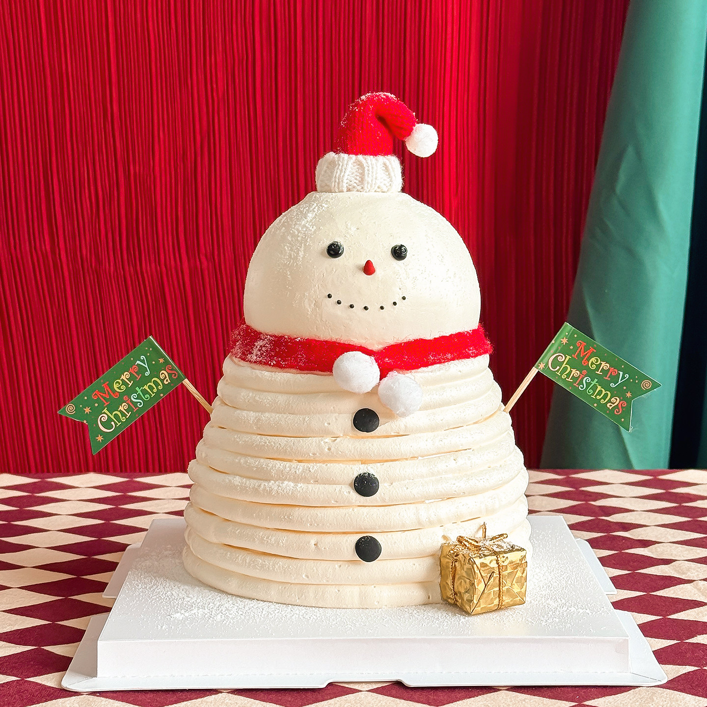 2026圣诞节雪人蛋糕装饰毛线帽子围巾摆件圣诞快乐甜品装扮插件,节庆用品/礼品,节日装扮用品,淘宝优惠券,粉丝福利购,淘宝优惠卷