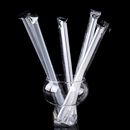 1000支一次性大吸管珍珠奶茶粗单支家用商用单独包装 透明塑料19cm